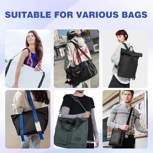 2 Pack Black Soft Shoulder Strap Pad for Luggage Straps & Bags - Ultra Comfortable Shoulder Pads for Bag Straps - Breathable，Lightweight, Adjustable Fit for Comfort