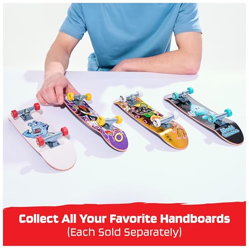 TECH DECK, Finesse X Sonic The Hedgehog Handboard; Authentic Mini Skateboards, Kids Toys for Boys & Girls, Ages 6 and up (Hands Use Only) - style: Finesse x Sonic The Hedgehog