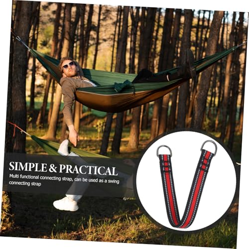 2pcs Heavy Duty Strap Kit Safety Straps for Outdoor Hammock Aerial Fitness Equipment Metal Buckle Adjustable