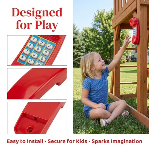 Swing Set Toy Phone with Number Keys for Kids