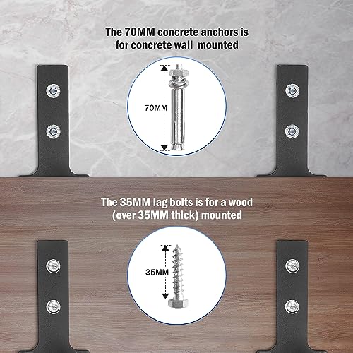Wall Mount Pull Up Bar, Joist Mount Chin Up Bar