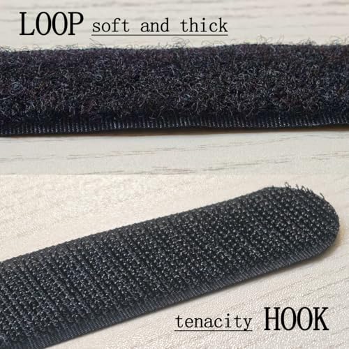 12 inch Reusable Fastening Cable Straps - Hook and Loop Fixing Straps - 12 Pack - size: 1 x 12 in