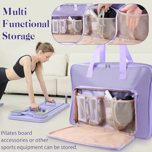 Storage Bag for Pilates Board Pilates Board Organizer Portable Shoulder Gym Bag for Outdoor Exercise Home Storage