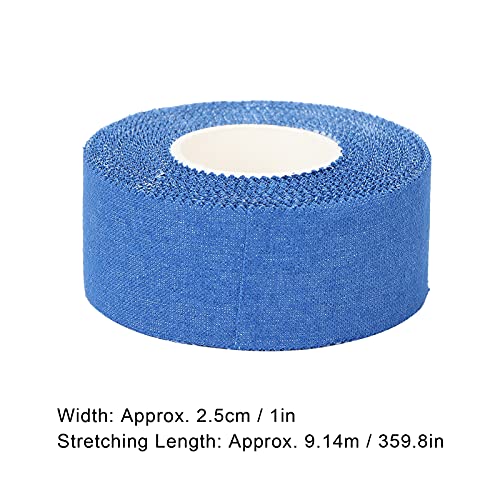 Athletic Finger Tape Kinesiology Roll Tape Sports Muscle Tape Premium Finger Wrist Protection for Weightlifting Climbing Judo Bouldering Rock Climbing Cotton Based Cloth Dark Blue