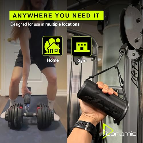 Duonamic Eleviia: Portable Doorway Pull-Up Bar – Lightweight, Travel-Ready, 250 lb Capacity - color: Black