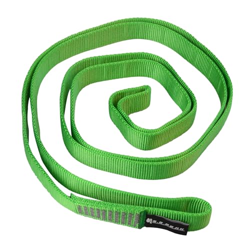 SEPEAK 25mm Nylon Tubular Webbing 1-Inch, 29kN/6520lbs, UIAA Certified Webbing Straps - color: Green, size: 120cm / 48inch | Pack of 1