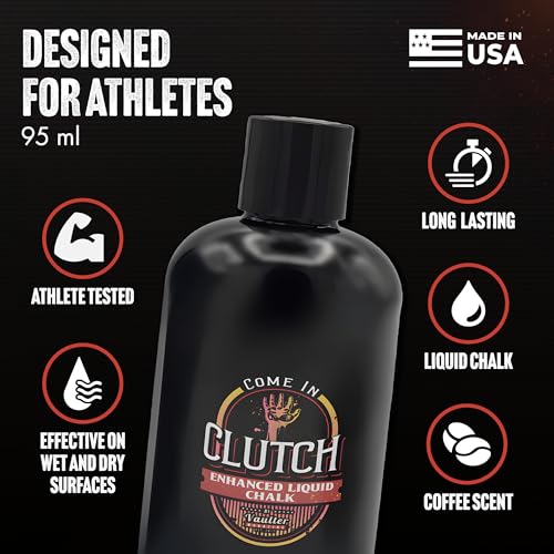 STYK Vaulter Magazine - Enhanced Liquid Chalk, No Mess, Work Out Chalk, Grip Boost, for Weightlifting, Gymnastics, Rock Climbing, Bodybuilding, Pole Vault, Crossfit, and More, Liquid Hand Chalk - style: 95ml Scented