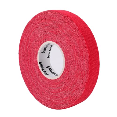 Bighorn Athletics Finger Tape, Female Climber Tin, 0.5" x 45ft, 8Rolls, Red | Climbing tape with retro design tape holder for tension support & bouldering. EZ tear, strong adhesive, residue-free. - color: Red