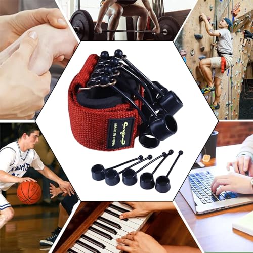 Grip Strength Exerciser Silicone Finger Grip Trainer Extensor Stretching | Adjustable for Wrist Physical Rehabilitation, Adults Hand Cramps Recovery, Men Women - color: 60 pounds