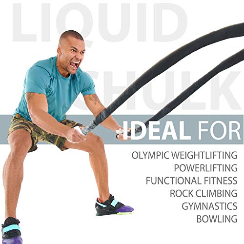 WARM BODY COLD MIND Mess Free Liquid Chalk - Gym Chalk for Weightlifting, Gymnastics, Climbing, Powerlifting - Sports Chalk - Hand Grip Chalk - style: 250ml White