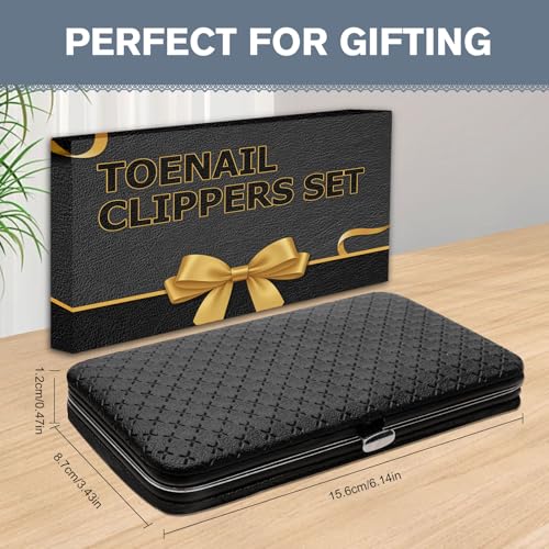 Manicure Set 19 in 1 Nail Clipper Set, Professional Stainless Steel Nail Kit for Women, Men, Nail Care Tools Suitable for Travel Manicure Kit, Grooming Kit with Leather Travel Case - style: 19 in 1 Manicure Set