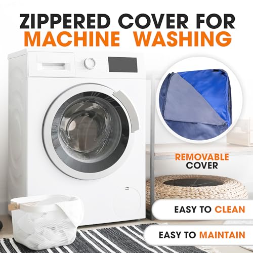 Cheer Collection Crash Pad - Crash Pads for Kids Sensory with Washable Cover - Sensory Room Must Haves - Crash Mat (3' x 4' FT) - size: 3'x 4' Feet