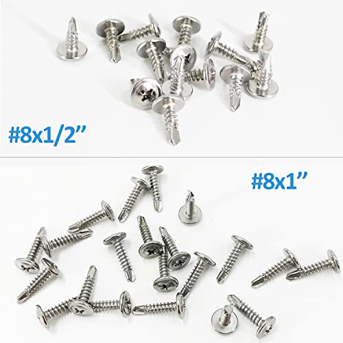 Sheet Metal Screws，Truss #8x1‘’（120） | Metal Fastener - color: Truss #8x1‘’（120）
