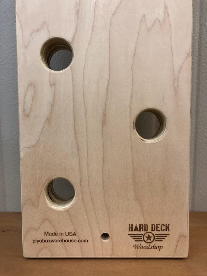 8"x34" Horizontal Climbing Pegboard. New Custom Engraving Options!