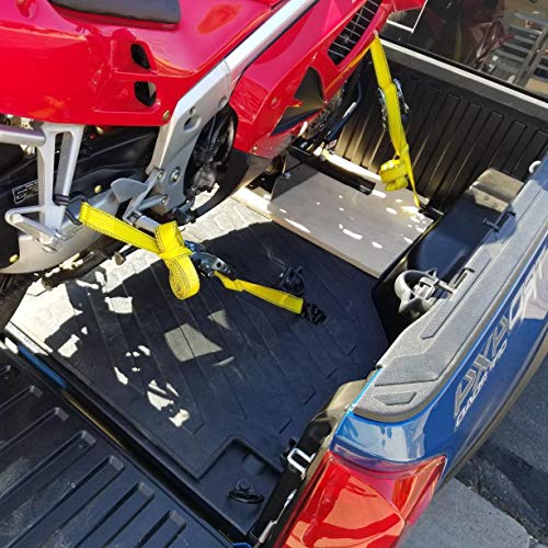 Heavy Duty Truck Bed Tie Down Anchors Rings Trailers Hook Cargo Bolt on V Ring Pickups Rail Accessories (4 Pack) - size: 4 Pack