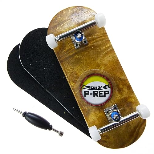 P-REP V2 Performance Complete Wooden Fingerboard 34mm - Burl - color: Burl