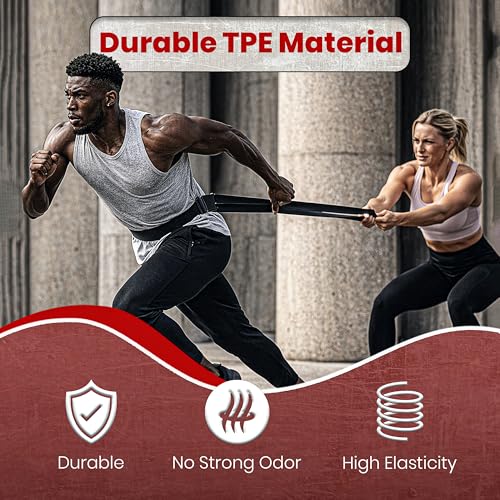 Pull Up Assistance Bands Set for Men & Women – Resistance Bands for Workout, Exercise, Body Stretching, Muscle Training, and Physical Therapy