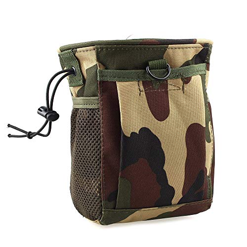 Belt/MOLLE Mini Dump Pouch/Shotshell Carrier/Chalk Bag - color: Woodland