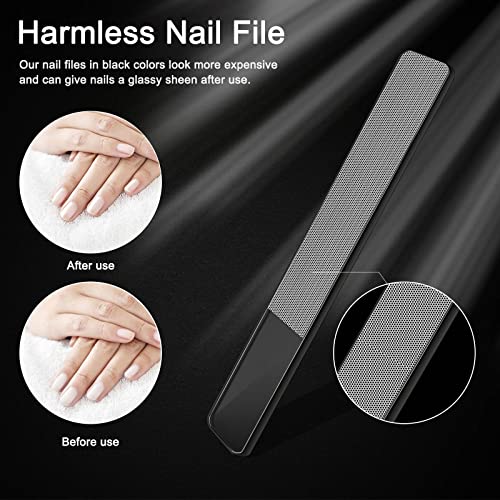 Werlla Toenail Clippers for Thick Toenails, Long Handle Wide Jaw Opening Nail Clippers for Adult, Men, Seniors, Extra Large Heavy Duty Toenail Clippers for Fingernail & Ingrown Toenail (2 Piece Set) - style: 2pcs_curved_black