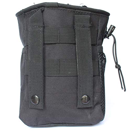 Belt/MOLLE Mini Dump Pouch/Shotshell Carrier/Chalk Bag - color: Black
