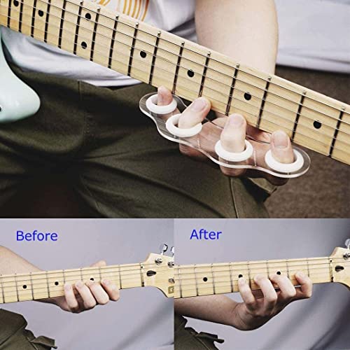 Hand Exerciser Grip Strengthener, Finger Stretcher - Resistance Bands Hand Strengthener Hand Strengthening Forearm Exerciser 3 piece Set for Arthritis Carpal Tunnel Exercise Guitar & Rock Climbing