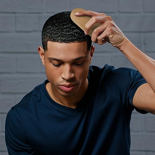 Diane Reinforced Boar Bristle Military Wave Brush for Men and Barbers – Hard Bristles for Thick to Coarse Hair – Use for Detangling, Smoothing, Wave Styles, Restore Shine and Texture