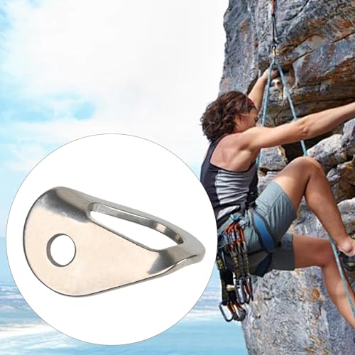 harayaa Climbing Anchor Stainless Hanger Bolt Anchor Secure Climbing Bolt Quick Setup Compact Design Suitable for Sports Climbing Home Gym Outdoor - size: M8