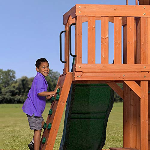 4 Pack 17 Inch Black Playground Equipment Handles Metal - Playset Slide Handles, Swing Sets Accessories Grab Bars, Kids Climbing Monkey Bar for Playhouse, Treehouse, Jungle Gym - color: Black-4pack