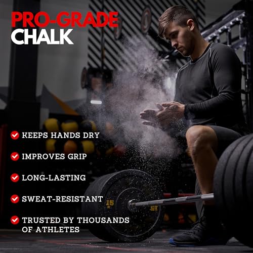 SURVIVOR Chalk Bag + Refillable Chalk Ball + 370g Ultra Fine Climbing Chalk Powder Bundle