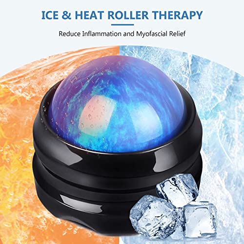 Massage Roller Ball, Neck Massager for Pain Relief, Deep Tissue Massage Tool, Sore Muscle Relief, Lymphatic Drainage, Tummy Tuck Post Surgery Supplies (Blue) - style: 1 - Pack - Resin Ball