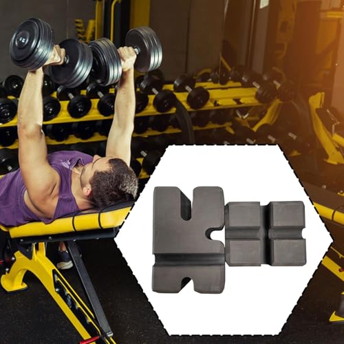 2Pcs Bench Press Blocks Workout Upper Body Tricep Forearm Adjustable Height