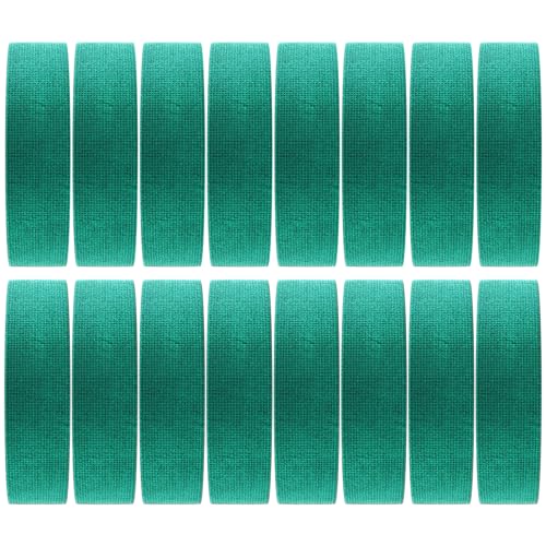 Guard-Tex® Green Finger Tape 3/4 in Self-Adhering Cotton Gauze for Trades — No Adhesive No Residue Skin Protection and Tool Grip — 16 Rolls x 90 ft — Made in USA Since 1935 - color: Green, size: 3/4 Inch