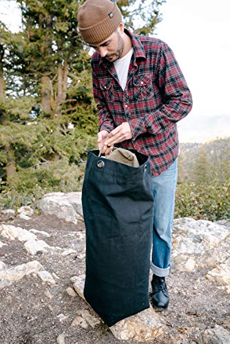 Stansport Deluxe Duffel Bag with Shoulder Strap - color: Black, size: 42" X 12" X 12"