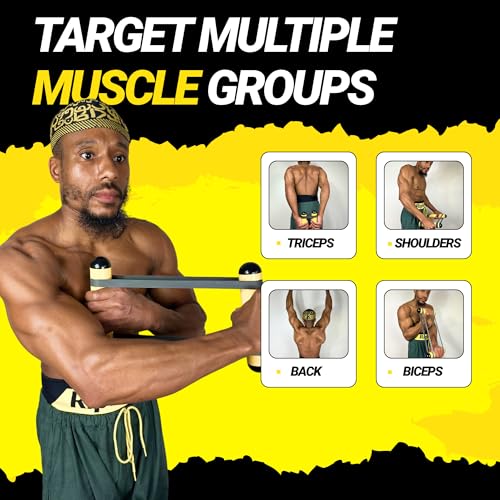 Replacement Bands for RipStick Workout Equipment – Adjustable Resistance Training, Joint Rehab, Shoulder Workout - style: Light
