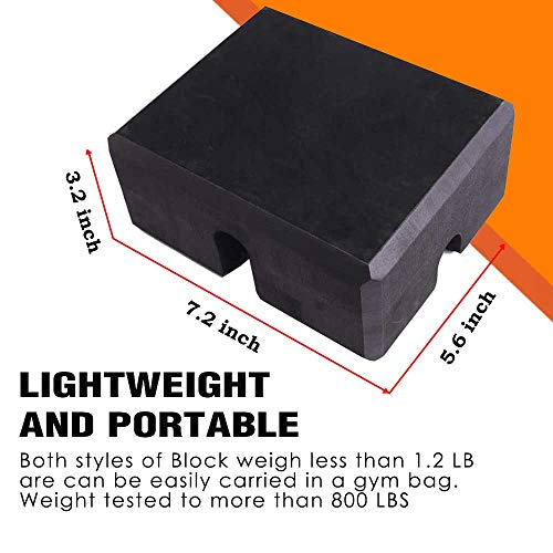 LARA STAR Bench Press Block Press Blocks Boards, Adjustable 2-5 Bench Board, Home Gym Workout Fitness Accessories for Increase Your Bench Press - color: Small