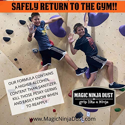 Premium Liquid Chalk - Stronger Grip & No Mess During Gymnastics, Weightlifting, Rock Climbing, Yoga, Parkour, Ninja Warrior, Pole Fitness & Bodybuilding - size: 1.7 oz