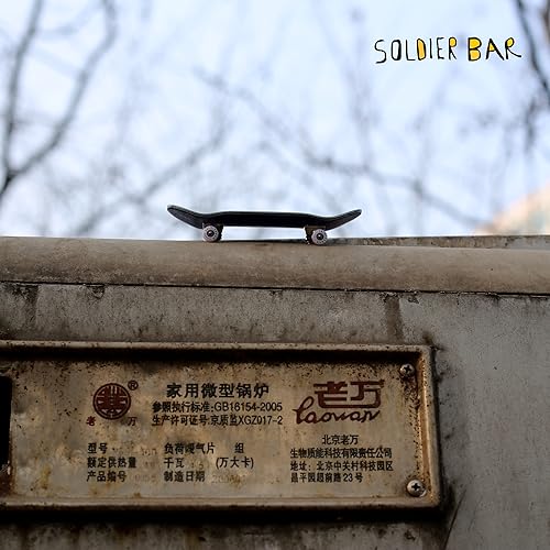 9.0 Fingerboards Deck (Jack Ma Same Style 5-Layer Maple Style “Fan Team) 99x34mm Brown Deck - color: Jack Ma Same Style "Fan Team Maker Festival" 98x35mm