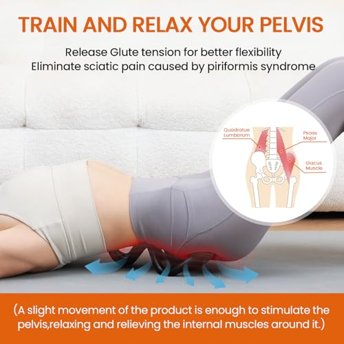 Trigger Point Massager for Shoulder Blades, Psoas & Hip Flexors | Firm deep-tissue pressure for shoulder blades, trapezius, upper back, hip flexors and glutes; manual body-weight control