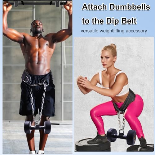 J Bryant Loading Dumbbells Strap for Dip Belt Squat Pull-up,Load Dumbbells Kettlebells on Barbells Weightlifting Accessory - size: 2 pieces L