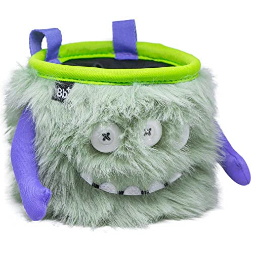 8BPLUS Chalk Bag for Climbing, Bouldering, Belt and Giftbox Included - Wide Opening - Brush Holders, for Left & Right Handers (Marty)