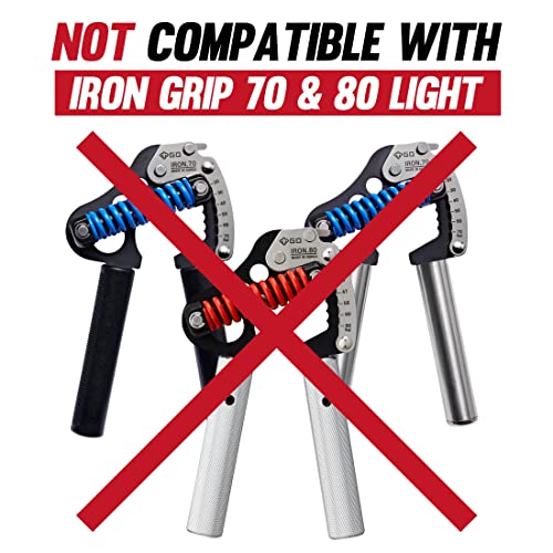 GD Pinch Grip trainer for GD IRON GRIP Strengthener finger thumb exerciser | Rock climbing, bouldering training equipment, Hand Gripper Accessory, Pinch Block train, Wrist Grip Strength attachment