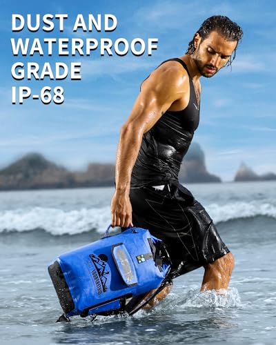 Dry Bag Backpack - color: Blue, size: 20L
