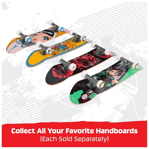 TECH DECK Primitive Demon Slayer Handboard, Mini Skateboard | 9x Larger than a Fingerboard, Hands Only, Authentic Graphics, Die-Cast Trucks, Skateboard Gifts for Kids & Collectors Ages 6+ - style: Demon Slayer