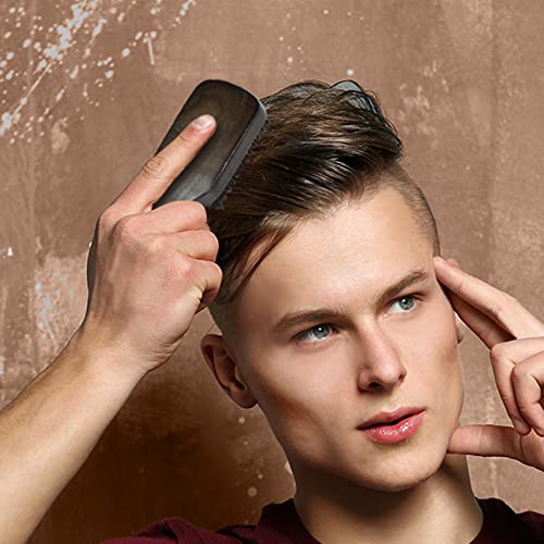 NORSEWOOD Boar Bristle Brush for Shine and Texture - Stiff Bristles for Medium Hair/Beards, Cleaning Brush Included | for Shine & Texture, Hairbrush for Men, with Cleaning Tools