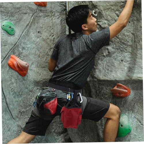 VICASKY Large Chalk Bag with Zipper Storage Pockets for Climbing Gymnastics Weightlifting Design for for Athletes and Outdoor Sports
