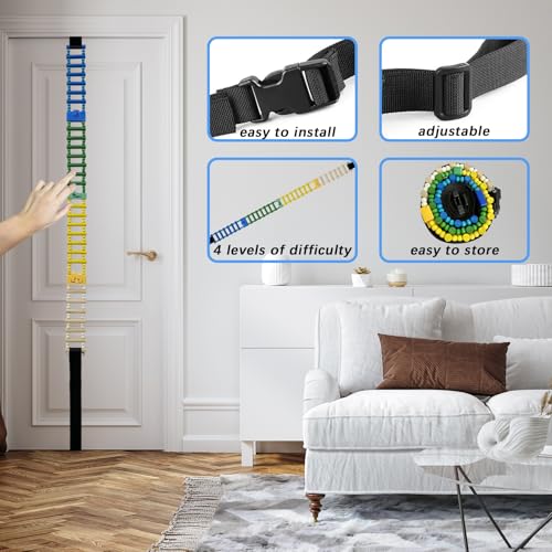 Shoulder Pain Relief Wooden Finger Ladder, Physical Therapy Equipment for Shoulders, Hand Therapy Ladder for Rehabilitation, Fingers, and Joints, Ideal for Chronic Muscle Pain Recovery （2.0 Version）