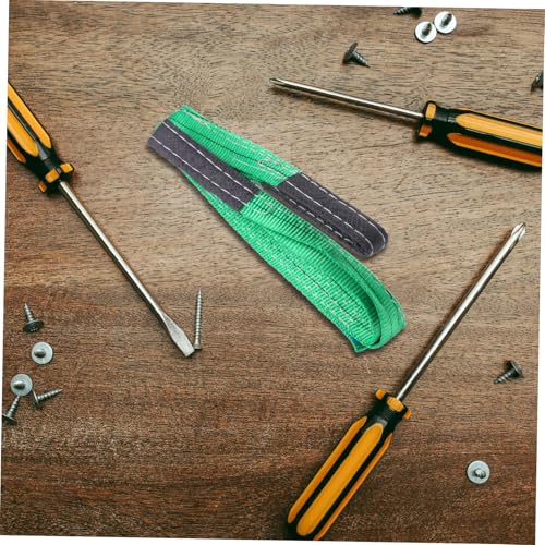 Healifty Industrial Heavy-Duty Lifting Strap Nylon Sling for Versatile Hoisting Safety Tested for Heavy Loads for Rigging and Transporting Equipment