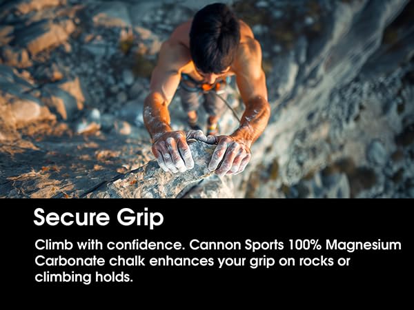 Cannon Sports Liquid Gym Chalk – Pro Non-Slip & Sweatproof Grip – Quick Dry Mess-Free Hand Chalk for Weightlifting, Powerlifting, Rock Climbing, Gymnastics, Pole Dancing & Training