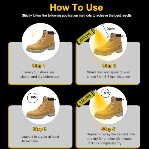 Shoe Protector Spray, Water Proof Shoe Spray for Boots