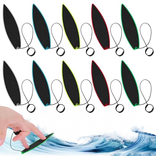10PCS Finger Surfboard, Mini Surfboard, Finger Surfing Board for Car Riding, Finger Surfing Toys for Kids and Adults